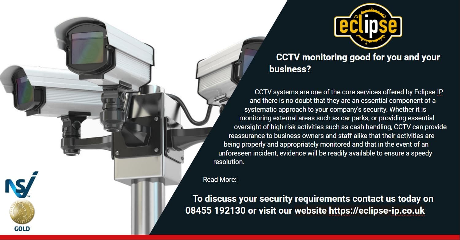 Is CCTV Monitoring Good For You & Your Business?